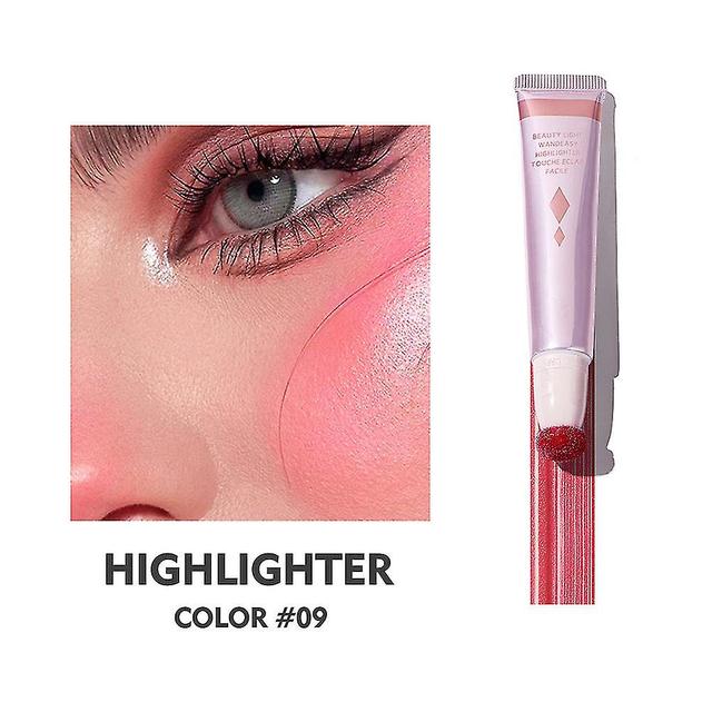 Scacv Silky Liquid Blush Long Lasting Brightening Cheek With Sponge Head Waterproof Highlighter Blush Stick 09 on Productcaster.