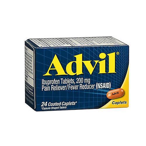 Advil Pain Reliever And Fever Reducer,200 mg,24 Caplets (Pack of 4) on Productcaster.