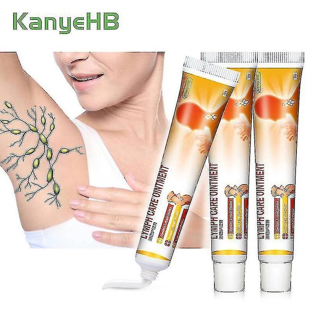 3pcs Lymphatic Drainage Cream Lymphatic Detox Ointment Neck Anti-swelling Herbs on Productcaster.