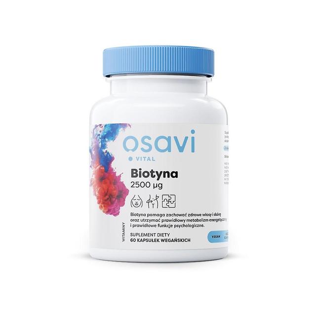 Osavi biotine 2500 mcg (60 gélules) 8724 on Productcaster.