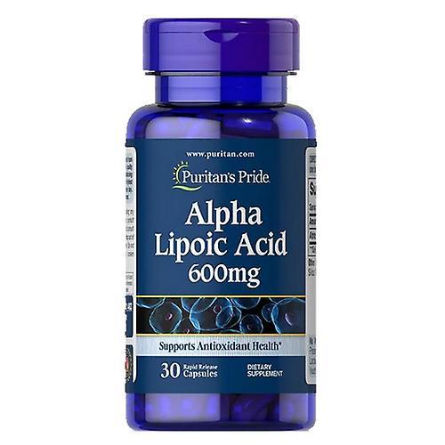 Puritan's Pride Alpha Lipoic Acid Trial Size,600 mg ,30 Rapid Release Capsules (Pack of 1) on Productcaster.