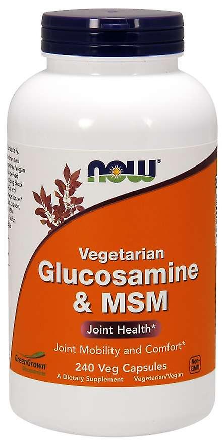 Now Foods Glucosamine & MSM, Vegetarian Capsules 120 on Productcaster.