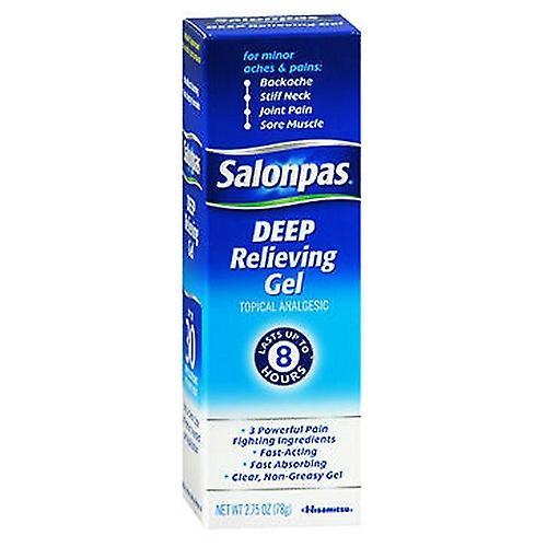 Emerson Healthcare Llc Salonpas Deep Relieving Gel, Count of 1 (Pack of 1) on Productcaster.