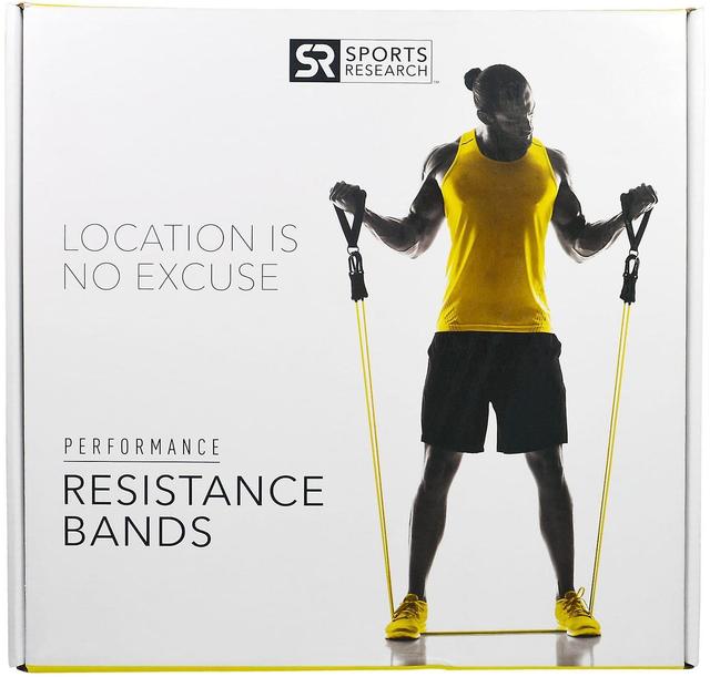 Sports Research, Performance Resistance Bands, 5 Bands on Productcaster.