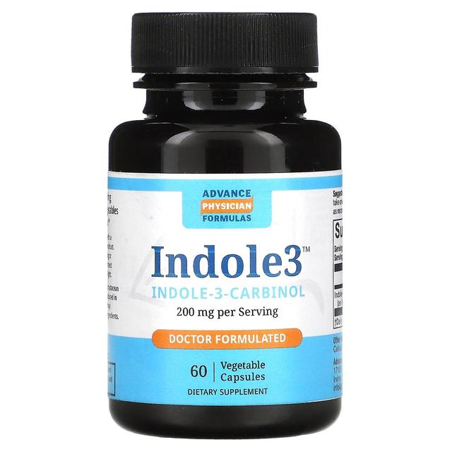 Advance Physician Formulas, In Advance Læge formler, Inc., Indol-3-Carbinol, 200 mg, 60 vegetabilske kapsler on Productcaster.