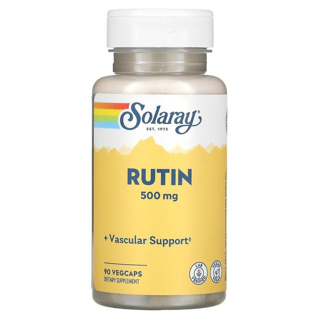 Solaray, Rutin, 500 mg, 90 VegCaps on Productcaster.