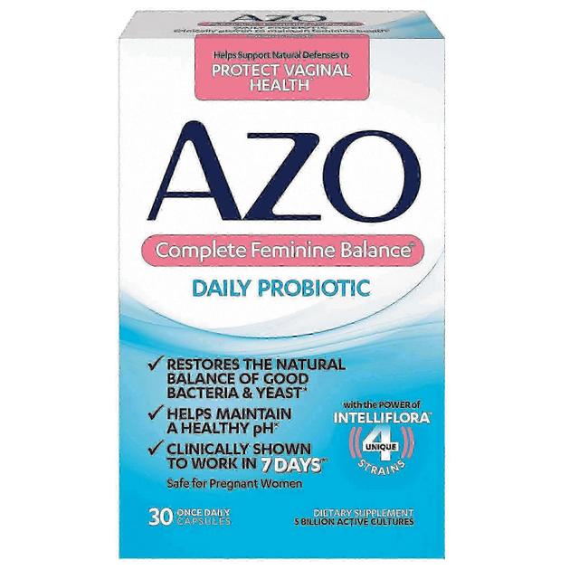 Azo komplet feminin balance probiotisk for kvinder, 30 ea on Productcaster.