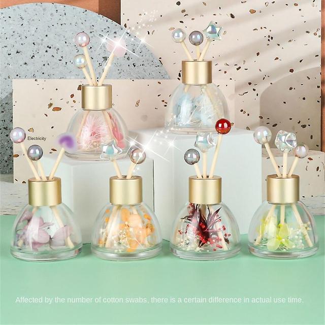 Cute Flower Aromatherapy Car Air Outlet Decoration Perfume Clip Dispenser Bottle Air Freshener Decor Auto Interior Accessories on Productcaster.