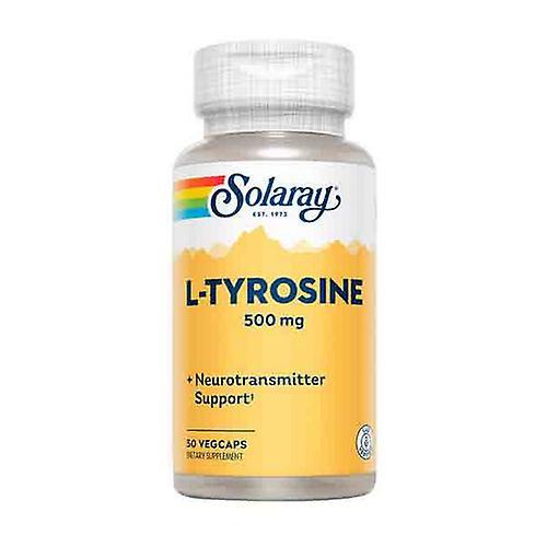 Solaray L-Tyrosine,500 mg ,50 Caps (Pack of 6) on Productcaster.