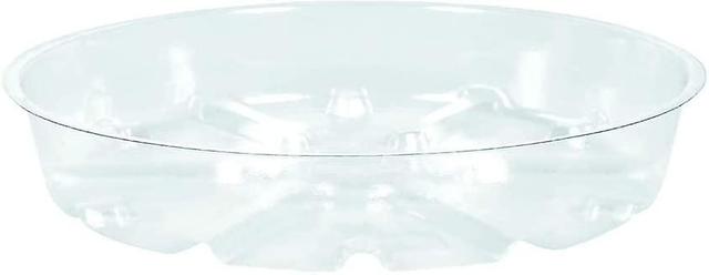 Huncv-clear Garden Planter Saucer - The Hc Companies 16-inch Round Flower Pot Drip Trays For Planters Clear (ssv16000000) on Productcaster.