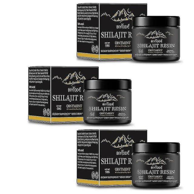 1-3pcs Pure 100% Himalayan Shilajit, Soft Resin Paste, Organic, Extremely Potent Fulvic Acid on Productcaster.