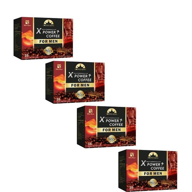 1-5Pcs X Power Coffee for Men-Afircan Powder Coffee for Man,Energy-boosting coffee,The Secret To Strong Men 4Pcs on Productcaster.