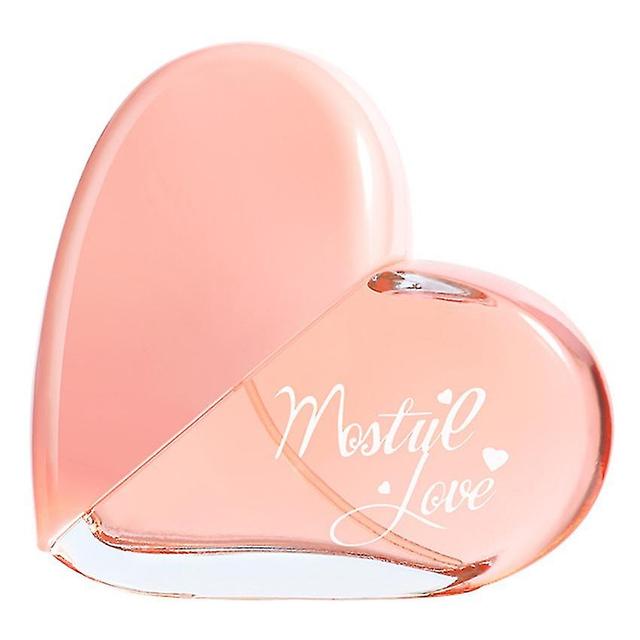 2024 50ml Love Heart Eau De Parfum Edp Perfume For Women Classic Fragrance Party Cologne Linzero Graduation Gift Pink on Productcaster.