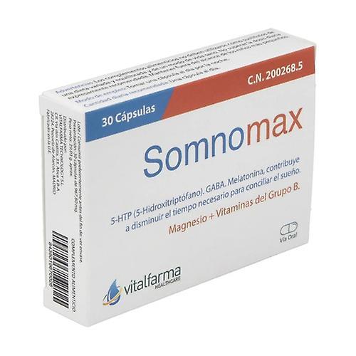 Vitalfarma Somnomax falder i søvn 30 kapsler on Productcaster.