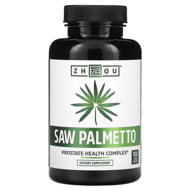 Zhou Nutrition, Saw Palmetto, 100 Veggie Capsules on Productcaster.