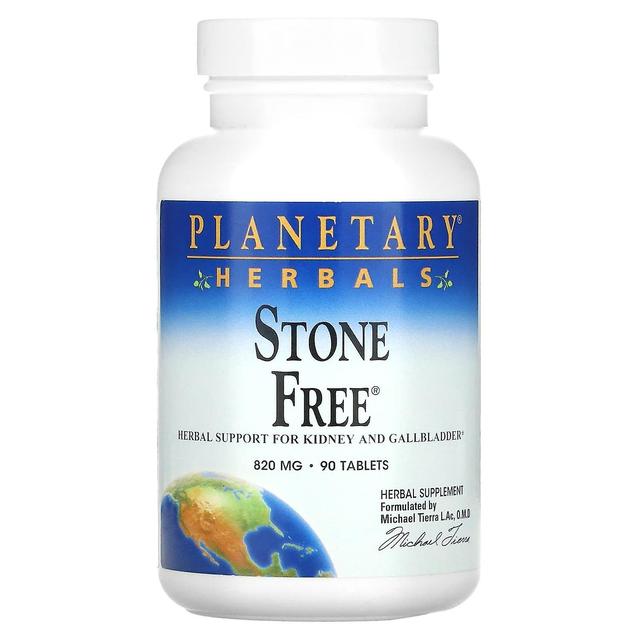 Planetary Herbals, Stone Free, 820 mg, 90 Tablets on Productcaster.