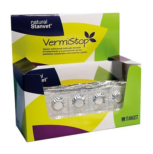 Natural Stanvet Vermistop Blister 120 Comprimidos (Dogs , Supplements) 300 GR on Productcaster.