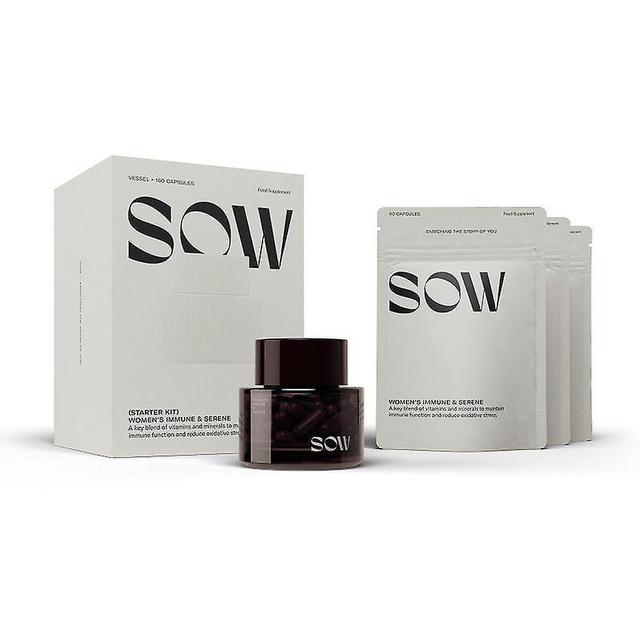 SOW Minerals Kvinnors immun & Lugn 3 månaders startpaket on Productcaster.