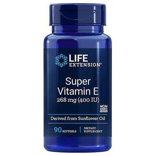 Life Extension Super Vitamin E,268 mg (400 IU) ,90 SoftGels (Pack of 4) on Productcaster.