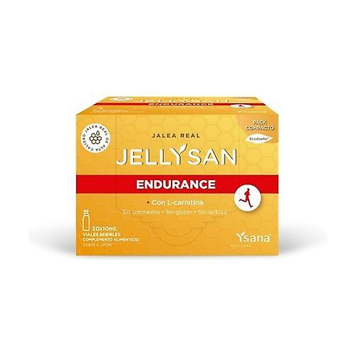 Ysana Jellysan endurance royal jelly 20 vials of 10ml on Productcaster.