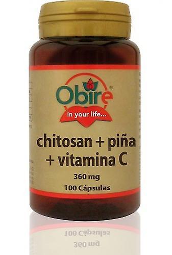 Obire Chitosan + ananas + vitamin C 100 kapsler on Productcaster.