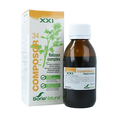 Soria Natural Composor 34 Flatusor Complex XXI Formula 100 ml on Productcaster.