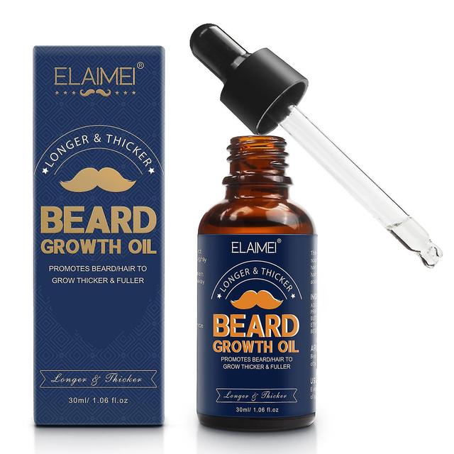 El líquido de crecimiento de la barba Elaimei promueve el mantenimiento del crecimiento de la barba Cuidado de la barba on Productcaster.