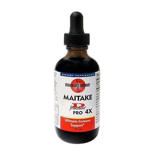 Maitake Mushroom Wisdom Maitake D-Fraction Pro 4X, PRO D-FRACTION, 1 OZ (opakowanie 2 szt.) on Productcaster.