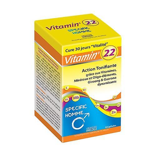 Vitamin22 Vitamin 22 Vitamins and Oligo and Plants (for men) 60 capsules on Productcaster.