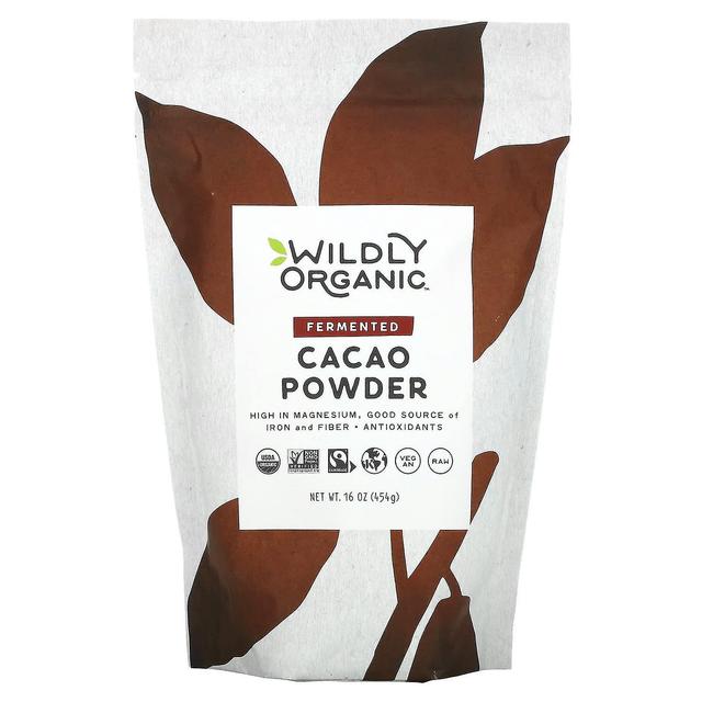 Wildly Organic, Fermented Cacao Powder, 16 oz (454 g) on Productcaster.