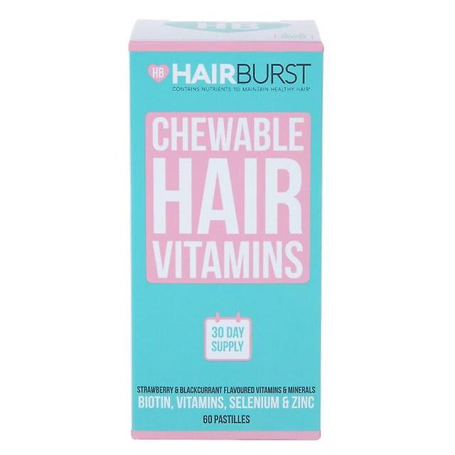 HAIR BURST Hairburst žuvacie vlasové vitamíny 30-dňová dodávka 60 pastilí on Productcaster.