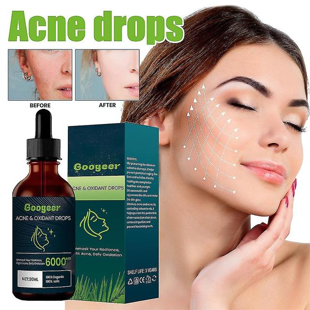 1/2pcs Googeer Acne & Oxidant Drops Unmask Your Radiance, Fight Acne, Defy Oxidation 1pcs on Productcaster.