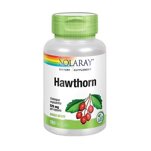 Solaray Hawthorn, 525 mg, 180 Veg Caps (Pack of 3) on Productcaster.