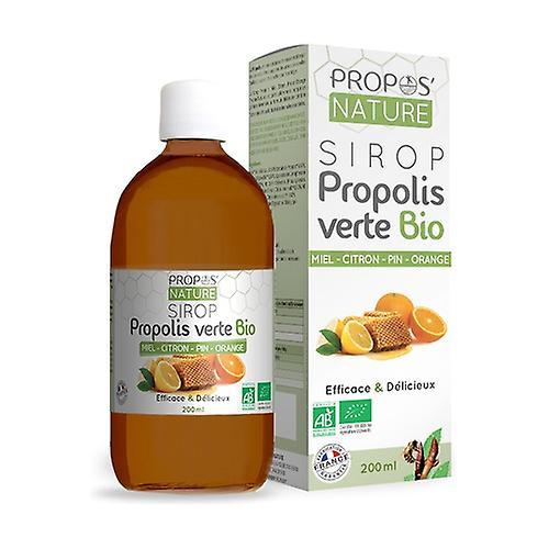 Propos Nature Organic honey / lemon / pine / orange propolis syrup 200 ml on Productcaster.