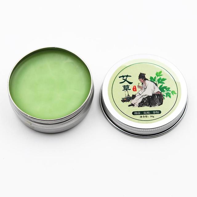 Qian New Arrival Cooling Oil Wormwood Ointment Moxa Moxibustion Cream Balm Anti Motion Itching Chinese Medical Herbal Plaster on Productcaster.