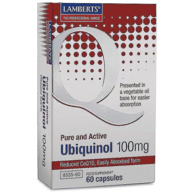 Lamberts Ubiquinol 100mg Caps 60 (8535-60) on Productcaster.