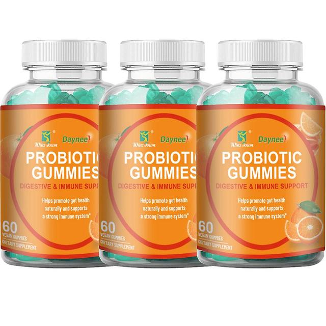 1-pack Probiotic Gummies | Prebiotic Gut Health - Immune System And Digestive Supplement 60 Gummies/bottle 3PCS on Productcaster.