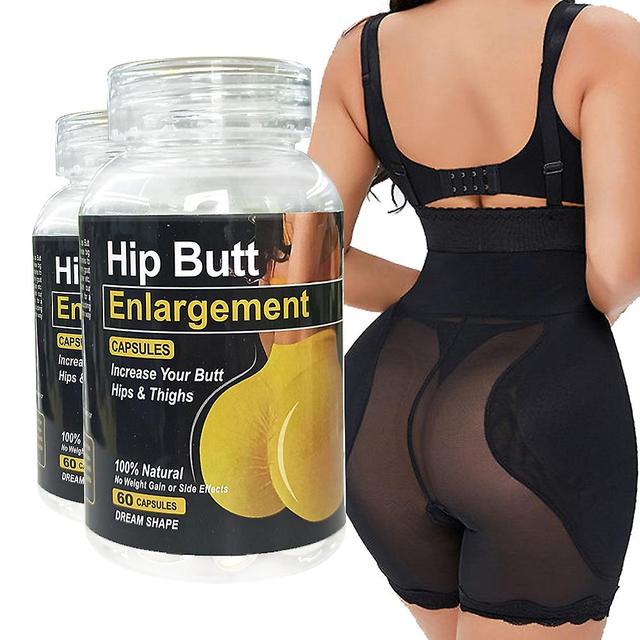 1 paquet de suppléments d’agrandissement des fesses | Capsules d’agrandissement des fesses et des fesses pour exhausteur de lifting des fesses 2PCS on Productcaster.