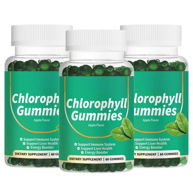 Chlorophyll Gummies For Women And Men, High Absorption Chlorophyll Extract Potassium Supplement To Support Energy, Immune, Skin And Digestion, Vega... on Productcaster.