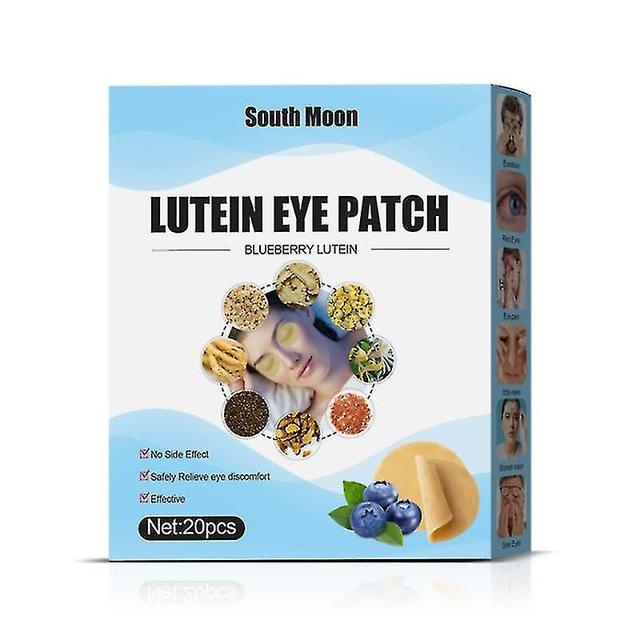 Blueberry Lutein Eye Patches For visuel træthed og sløret syn on Productcaster.