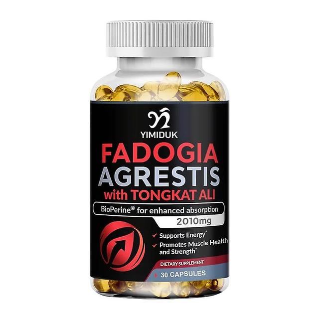 Eccpp Tongkat Ali Capsules Support Male Strength Energy Enhance Desire And Improve Mood Anti-fatigue Immune Health Supplement 30 PCS on Productcaster.