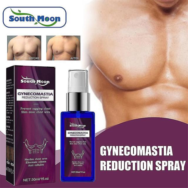 3pcs Gynecomastia Reduction Spray Massage Chest Fat Burner Breast Tightening For Men on Productcaster.