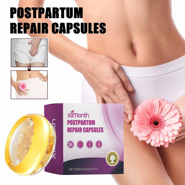 Wtowin Postpartum Pelvic Floor Recovery Capsules, Postpartum Recovery Annie Care Capsules Natural Repair Vaginal Capsules Relief Itchy Odour 2pcs -... on Productcaster.