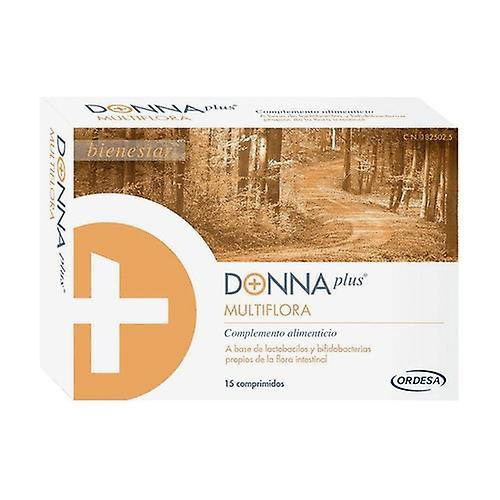 Donna Plus Donnaplus Multiflora 15 tablets on Productcaster.