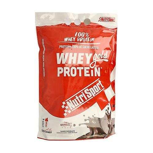 Nutrisport Whey Gold Protein Chocolate 2 kg on Productcaster.