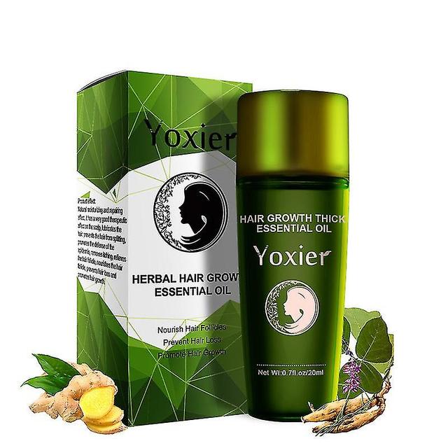 Hair Growth Essence Oil Effective Extract Anti Nourish Hair Roots Treatment Preventing Hair Loss Hair Care Products on Productcaster.