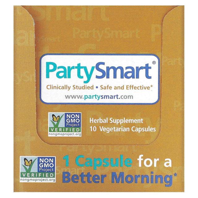 Himalaya, PartySmart, 10 Packets, 1 Vegetarian Capsule Each on Productcaster.