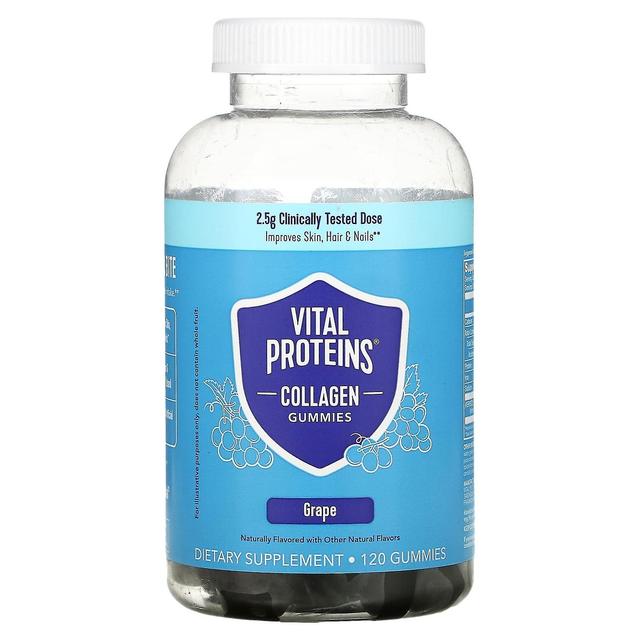 Vital Proteins Proteine vitali, Caramelle gommose al collagene, Uva, 120 Caramelle gommose on Productcaster.