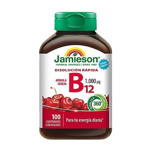 Jamieson B-12 Methylcobalamin 1000μg 100 tablets of 1000μg on Productcaster.