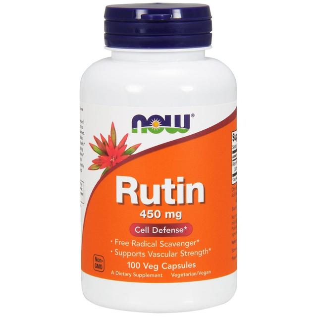 Now Foods, Rutin, 450 mg, 100 Veg Capsules on Productcaster.